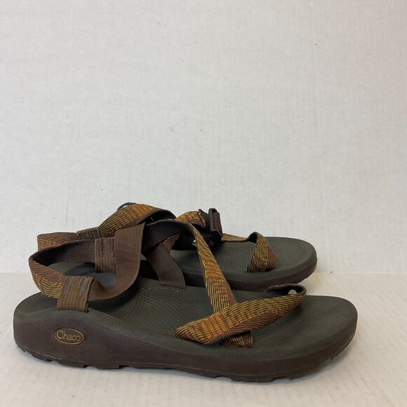 Chaco Sandals Men's 12 Brown Tan Straps - Picture 8 of 12